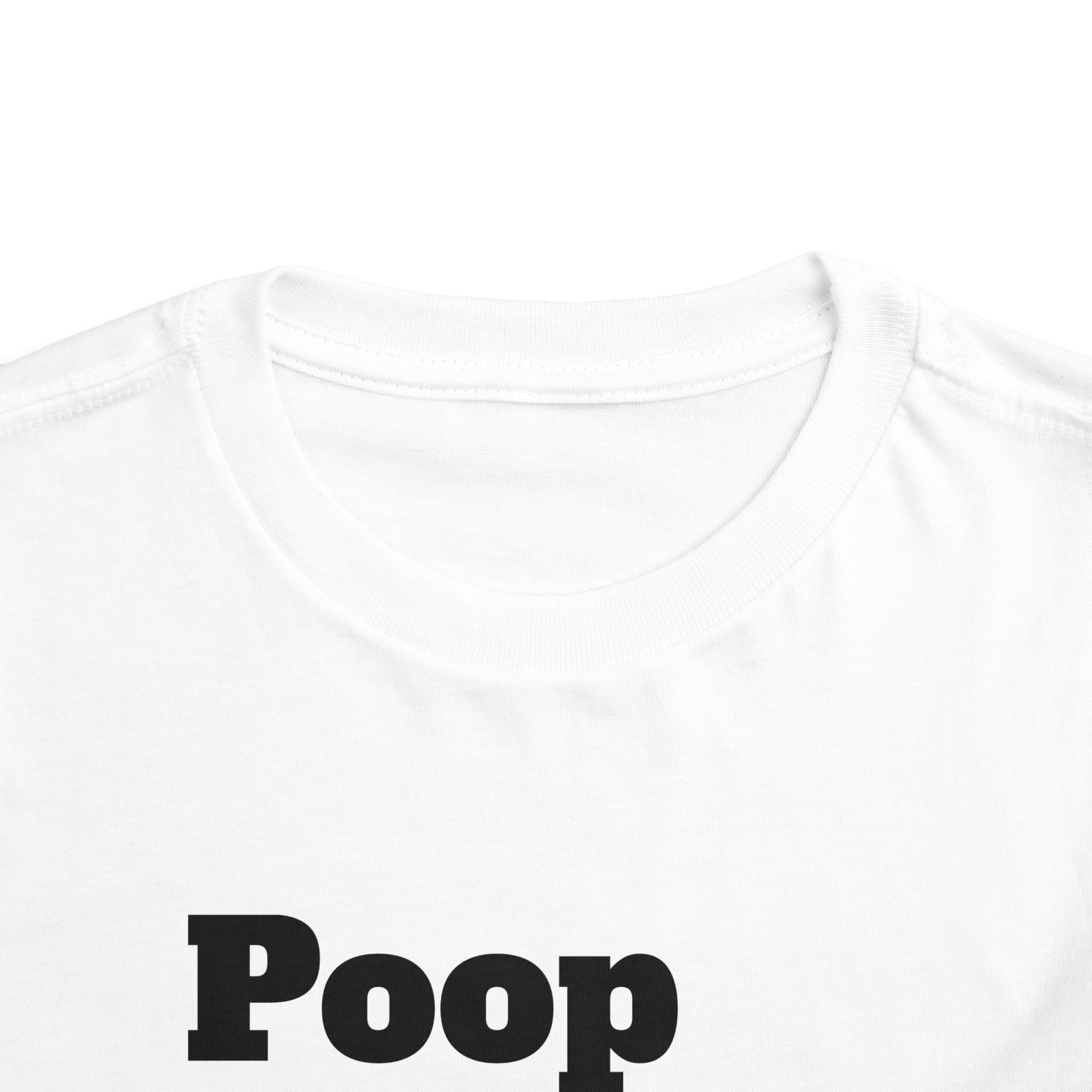 Funny Toddler Tee, Cute Kids Shirt, 'Poop Master' Humor, Birthday Gift, Everyday Wear, Unique Baby Shower Present